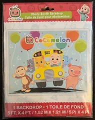 5x4ft CoComelon Photo Booth Backdrop/Poster