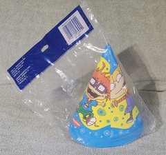 Vintage Rugrats Rule Birthday Party Hat New & Sealed Carlton DesignWare AGC