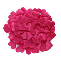 100Pcs/lot Fabric Love Heart Sponge Wedding Party Decorations Valentine’s Day