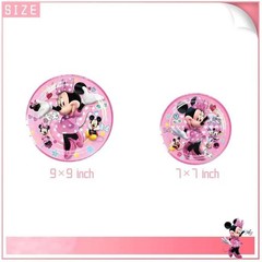 82 pcs, Minnie Mouse birthday party supplies, birthday decorations 10 guests.