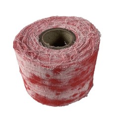 1xBloody Gauze Windows Wall Gauze Fake Blood Halloween Horror Zombie Party Decor