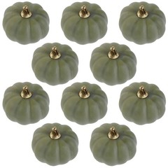 10 Pcs Thanksgiving Pumpkin Decor Artificial Pumpkins Decorations