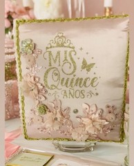 NEW! 5 piece Custom Quinceanera package with Floral Themed