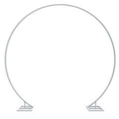 Extra Large Round Wedding Arch Elegant Photo Backdrop Stand Metal Garden Trellis