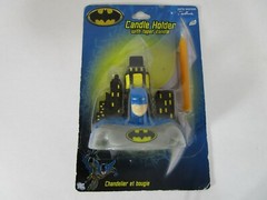Batman Candle Holder with Taper Candle by Party Express From Hallmark New