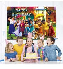 En-canto Happy Birthday Backdrop 5×3 FT Birthday Party Decorations