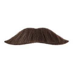 Self Adhesive Fake Mustache, Novelty Realistic Facial Hair for Adults, Costum…