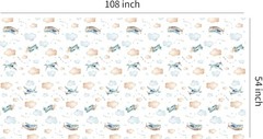Airplane Party Decorations Tablecloth for Baby Shower Birthday – Disposable