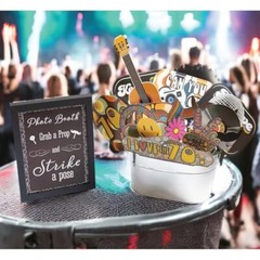 70s Photo Booth Props – 41-pc Disco Photo Booth Kit with 8 x 10-Inch Sign 60 …