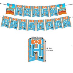 Blippi Birthday Party Decoration Set