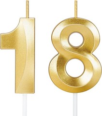 18th Birthday Candles,18th Birthday Decorations for Girls Boys,Happy Birthday…