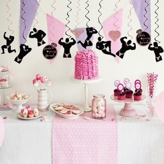 Bachelorette Party Decorations 24pcs Hanging Swirls Decorations Bachelor Part…