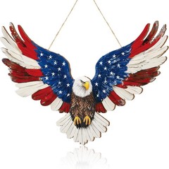 Patriotic Eagle Door Hanger – 250th Anniversary Independence Day Decor