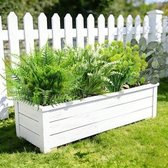 12 Bundles 4 Styles Artificial Plants Outdoor, UV Resistant No 12P, Green