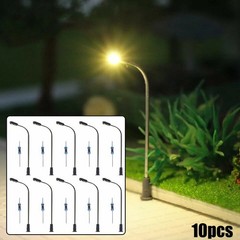 LED Street Lights Warm White For Model Making 42mm Suitable For Railroad Layout