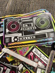 Awesome 80’s Party Swirl Decorating Kit Multi Color, Mixed Lot 75+ Huge Lot M