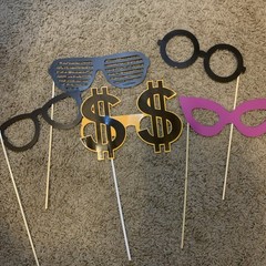 Selfie Props Set, 25 Pieces – Fun Accessories for Parties and Events