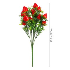 3PCS Home Adorn Strawberry Bunch Decor Home Decor Desktop Decor Room