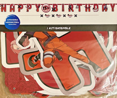 Anime Naruto Shippuden Happy Birthday Boys Kids Banner Set Party Supplies New
