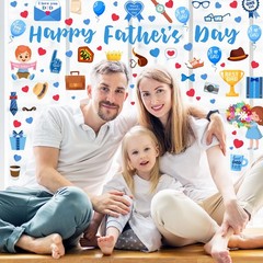 6 Sheets Father’s Day Window Clings Happy Father’s Day Best Dad I Love Dad