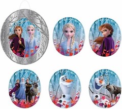 Disney Frozen 2 Glitter Wall Frame With Cutouts Decoration Kit – Pack of 7 – Ado