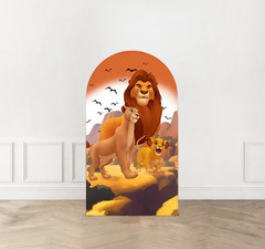 Lion King Simba Arch Backdrop Cover Birthday Baby Shower Photo Background Decor