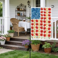 250th Anniversary Spring Garden Flag 12×18 Inch Double Sided Outdoor Decor