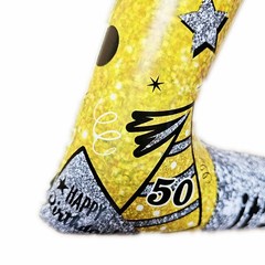 50th Birthday Inflatable Photo Booth Set Giant Selfie Frame Props Polyvinyl