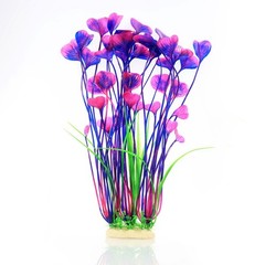 Artificial Plants Decoration Ornament for Fish Tank Aquarium Plastic Plants T…