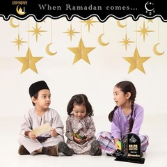 Eid Mubarak Countdown Calendar – 30 Days Ramadan DIY Decor for Home & Office