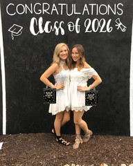 16 Pieces She Believed She Could so She Did Graduation Goodie Bags,White and Gol