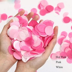 5000 PCS Pink 1 Inch Biodegradable Table Wedding Birthday Confetti