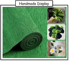 Crepe Paper Roll 8.2Ft Long 17 Inch Wide for Wedding Ceremony Various Large Fest