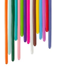 200 PCS Latex Twisting Balloons 260Q Balloons Assorted Color Long Balloons fo…