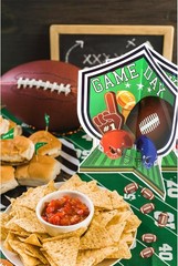 28pc Football Table Centerpieces 3D Game Day Party Decorations Sports Decor Set