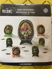 Disney Villains Table Decoration Centerpiece Kit 31 Pieces Halloween Ursula NEW