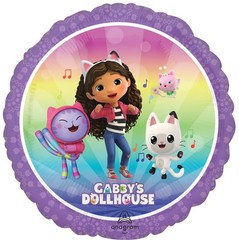 Birthday Party Supplies Balloon Bouquet Cat Dollhouse Decorations 6pcs