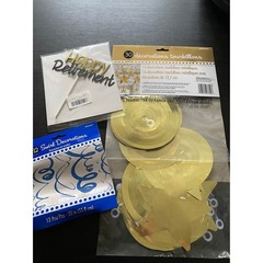 Miscellaneous Various Party Related Items (Swirl Streamers, Ribbons, Bags, etc)