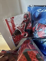 Spiderman Party Set, 10 People, Decor, Tableware, Favors, Cake Decor Open Box
