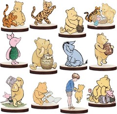 Winnie Centerpieces for Table, 12Pcs Table Decorations