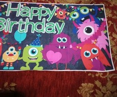 31 pc MONSTER BASH Birthday Party Supplies. Please read description below