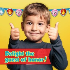 Unique Paw Patrol Birthday Decorations | Paw Patrol Party Supplies | With Paw