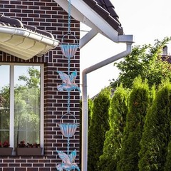 Functional Hummingbird Rain Chain 13 1FT Designed for Easy Installation