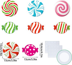 40 Pieces Candy Cutouts Bulletin Board Decorations Candyland Party Decorations P