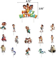 Luca Birthday Party Supplies Anime Birthday Decorations Set