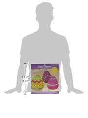 Amscan Egg Shaped Paper Lanterns, 3 pieces