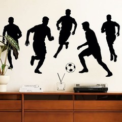 Soccer Sticker Soccer Wall Decal Indoor Outdoor Compatible Flexible Material