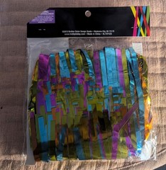 🎉 Mylar Fringe Party Table Skirt – 72 Feet x 29 Inches 🌴