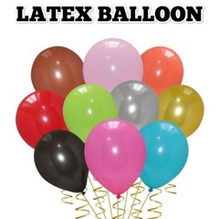 20 Pcs Plain Balloons LATEX HELIUM BIRTHDAY WEDDING PARTY DECORATION BALOONS