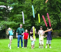 100pcs Rocket Balloons with Two Air Pump Colorful Giant Rocket Balloons for P…